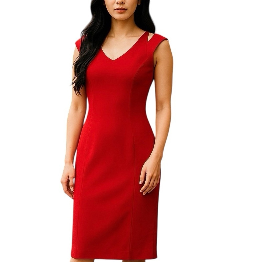 Ronni Nicole Red Dress Sz 10